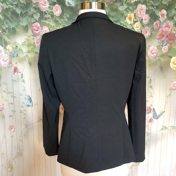 LAFAYETTE 148 Black Virgin Wool Blazer - Picture 4 of 7